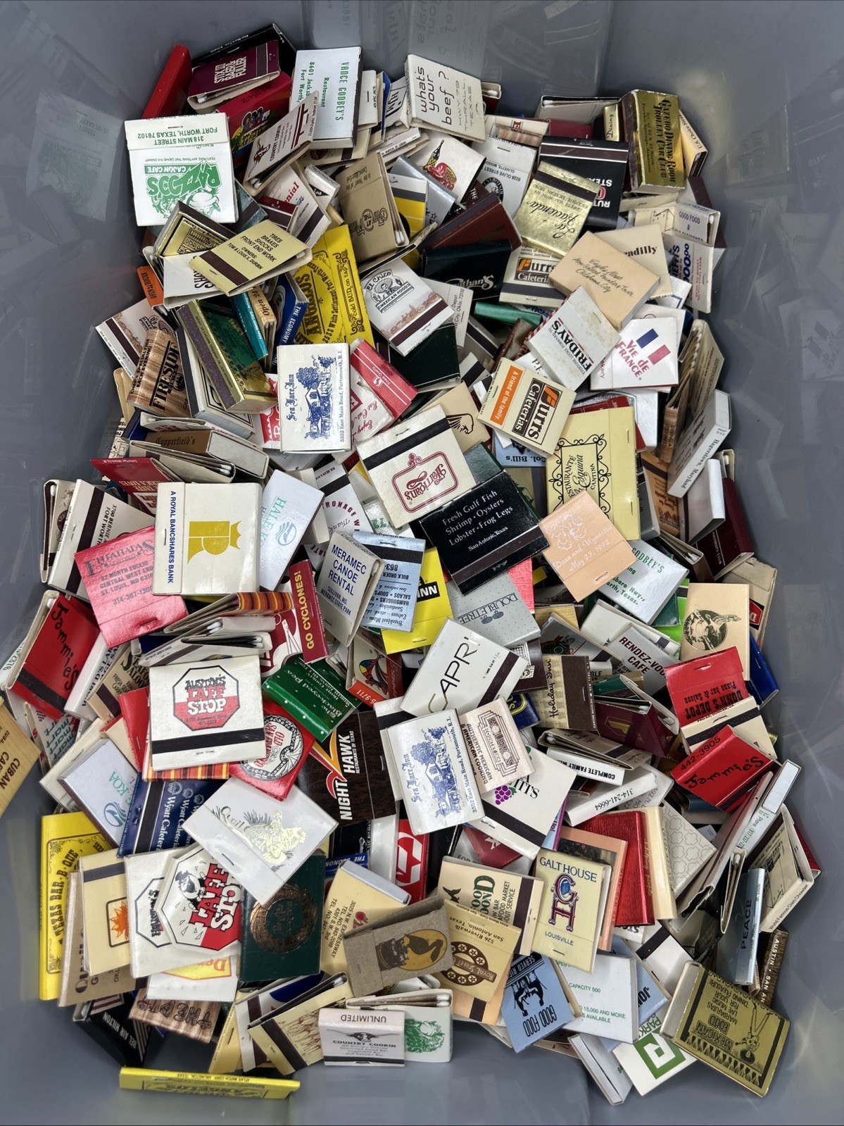 Vintage Modern Matchbook Lot Mystery Pick 10 Matchbooks For $10 See Description