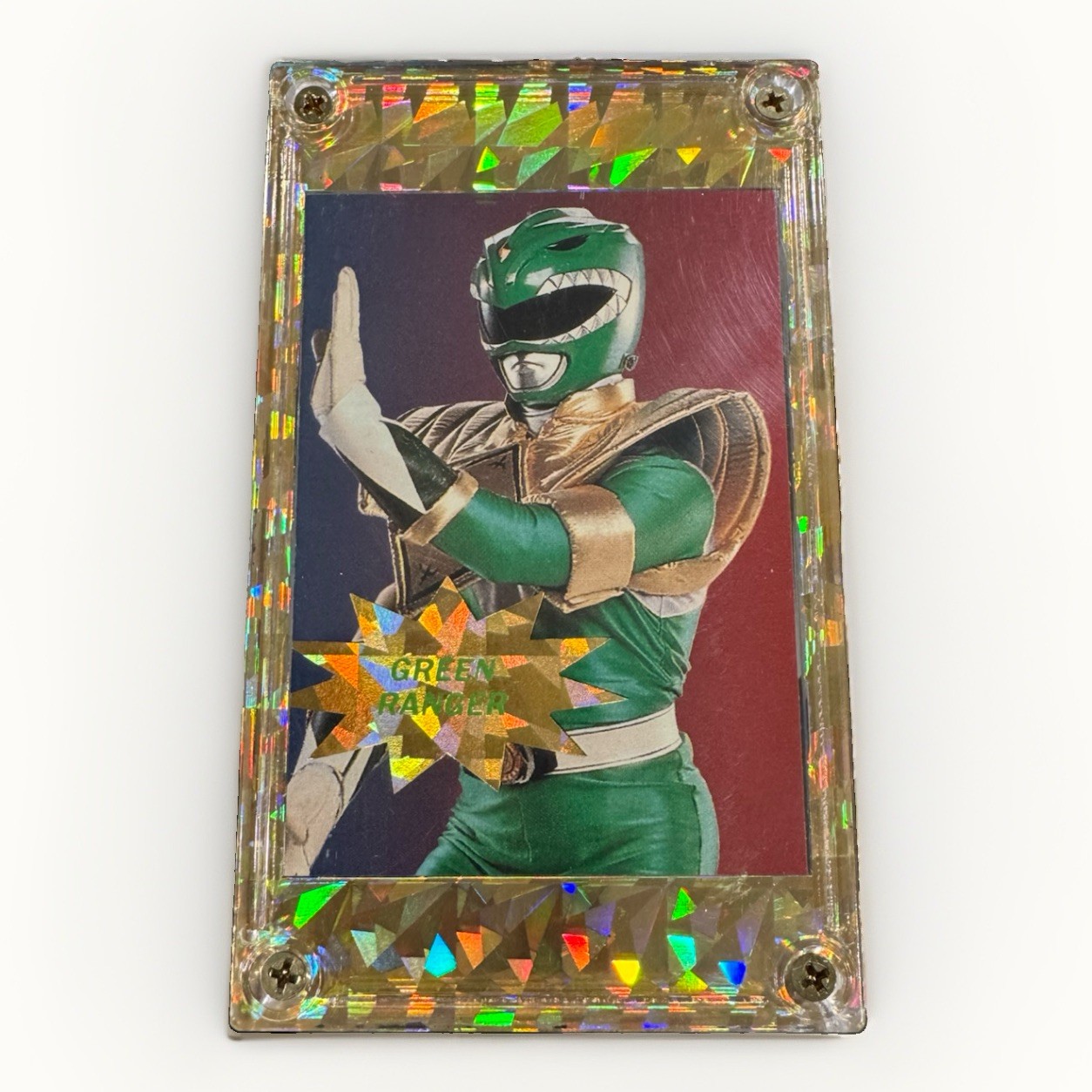 1994 Saban Mighty Morphin Power Rangers Green Ranger Promo Card