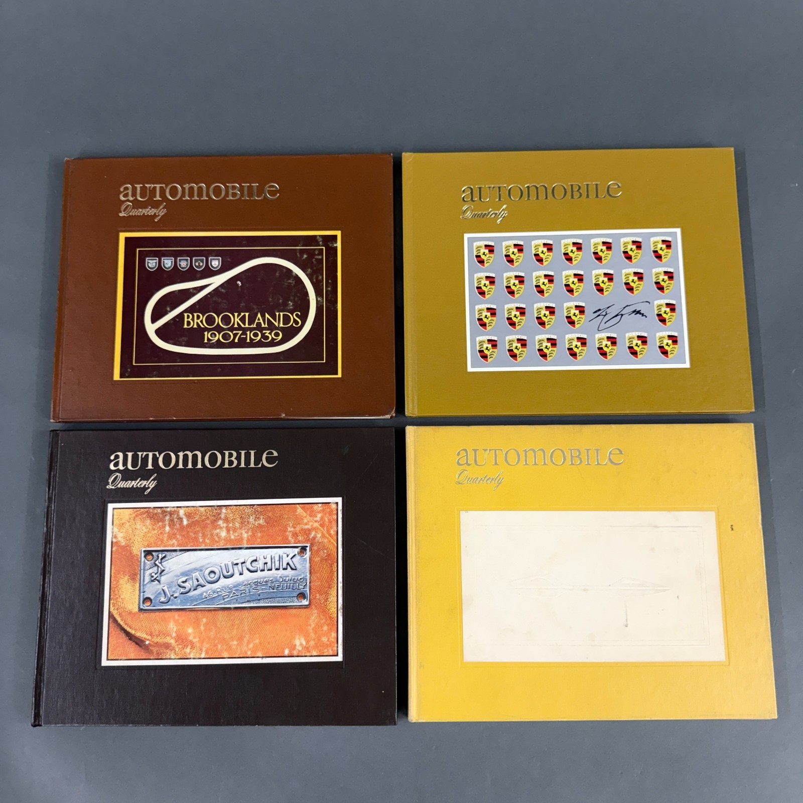 AQ Automobile Quarterly Vol 9 Complete Issues 1-4 Hardcover 1971 Vintage Car