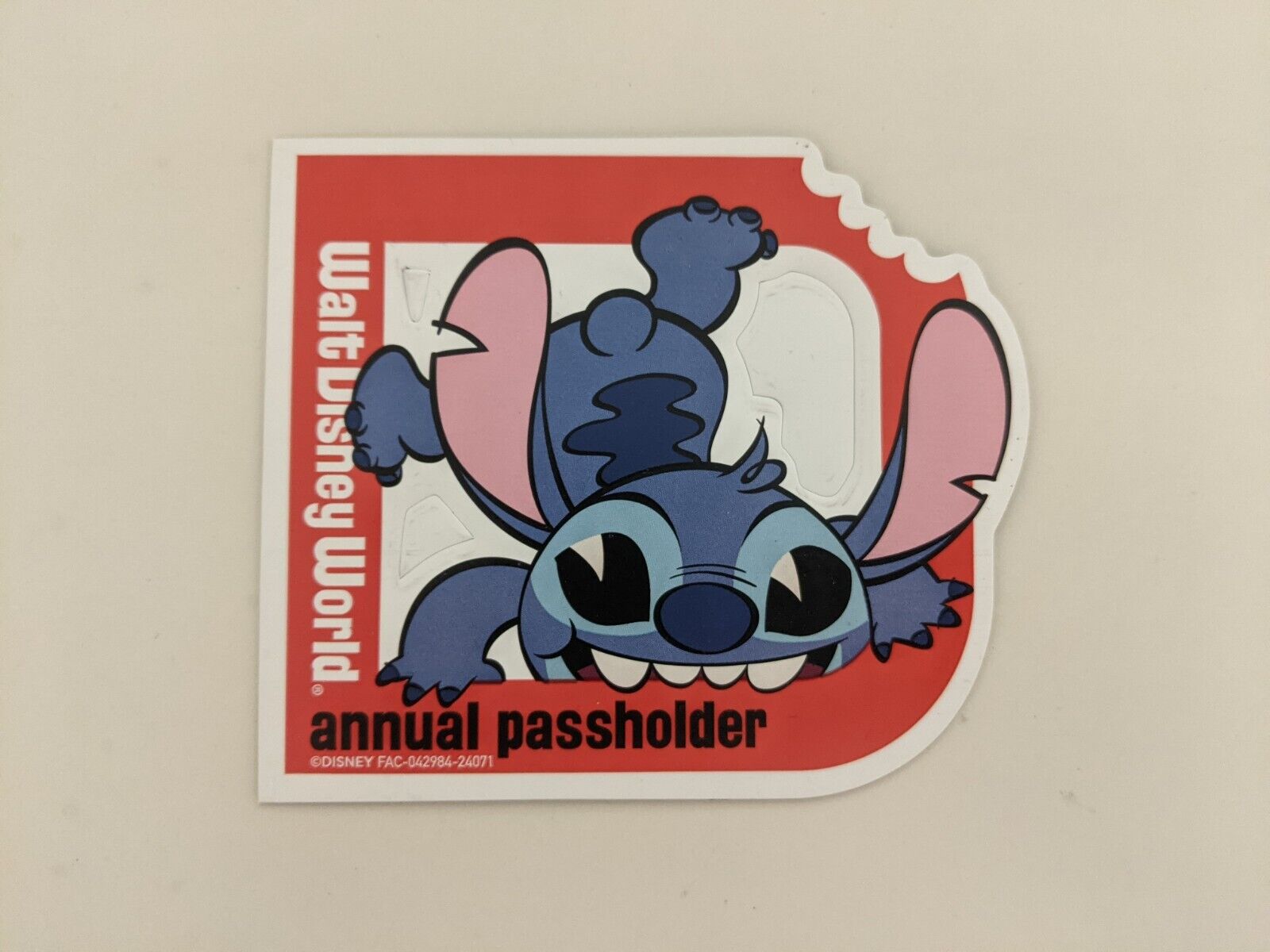 New Walt Disney World 2024 Stitch Annual Passholder Magnet