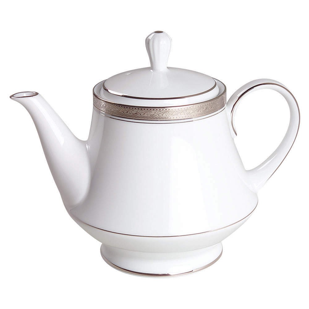 Noritake Crestwood Platinum Tea Pot 6715188