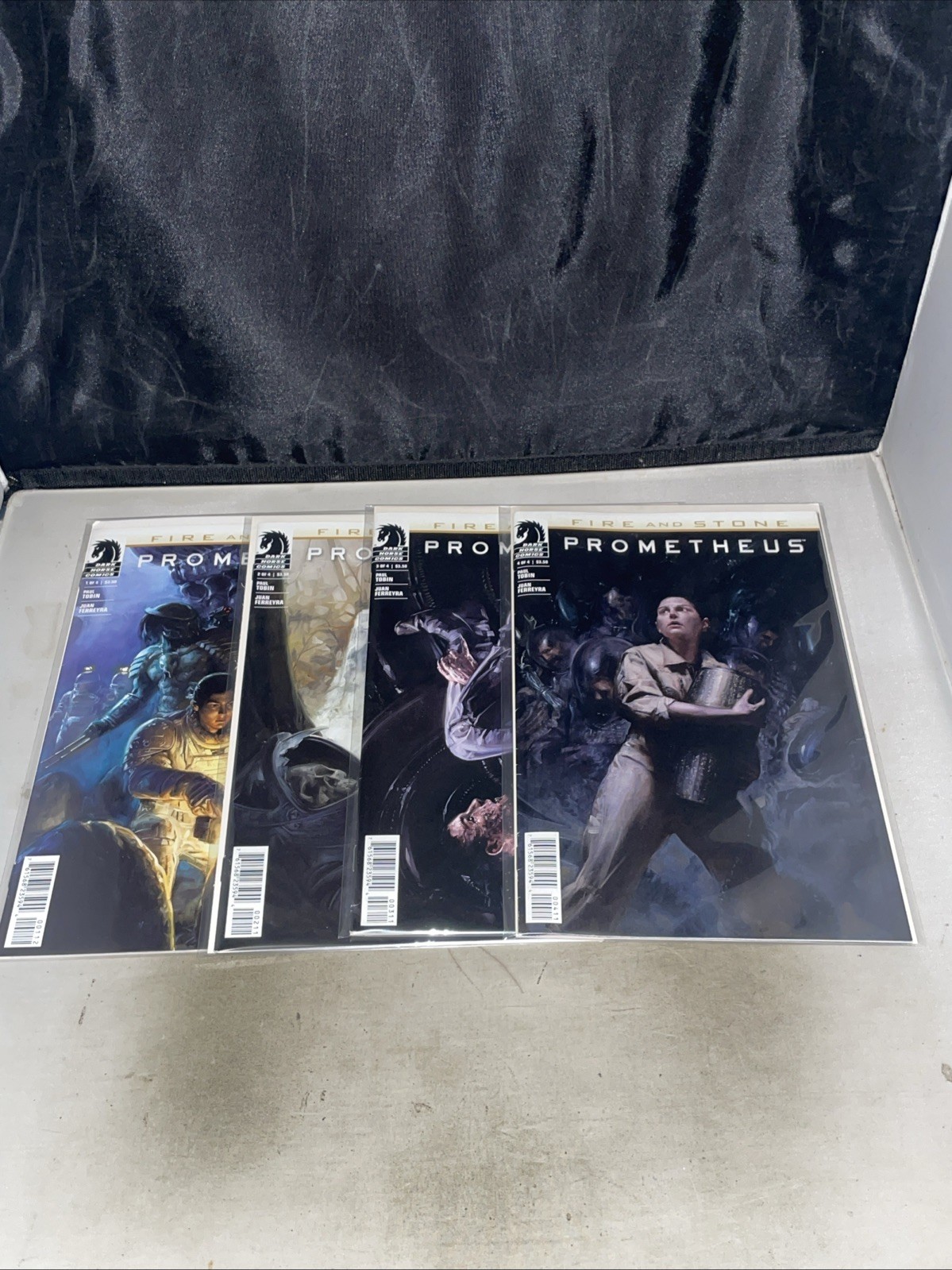 Prometheus Fire & Stone #1 2 3 4 Complete | Tobin Ferreyra | Dark Horse 2014