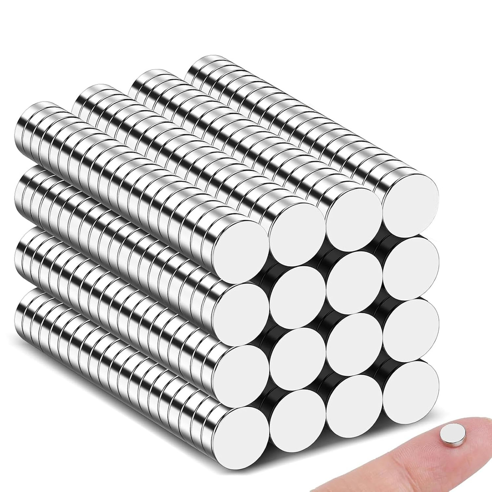 Small Neodymium Magnets 6x2mm Rare Earth Strong Round Coated for Crafts Small Neodymium Magnets 6x2mm Rare Earth Strong Round Coated for Crafts