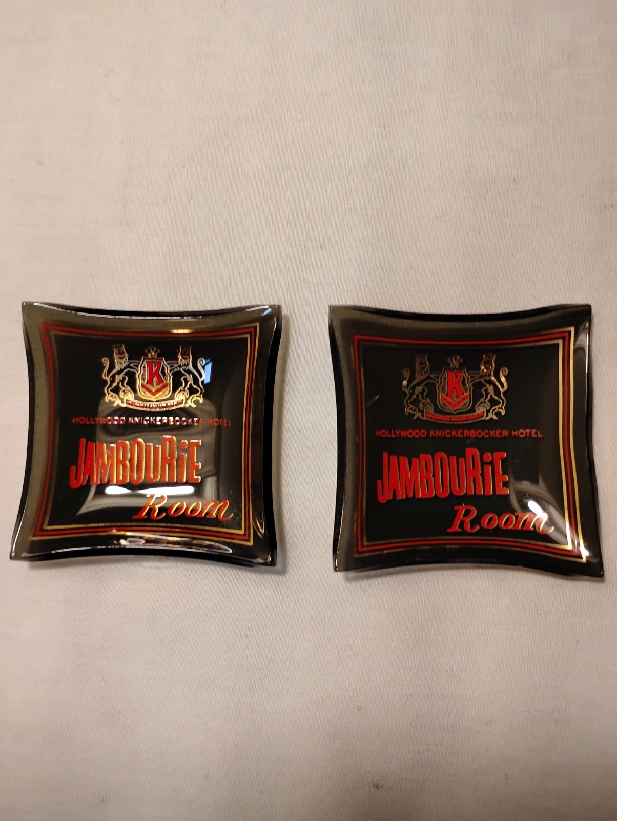 VINTAGE RETRO HOLLYWOOD KNICKERBOCKER HOTEL JAMBOURIE ROOM GLASS 2 VINTAGE RETRO HOLLYWOOD KNICKERBOCKER HOTEL JAMBOURIE ROOM GLASS 2