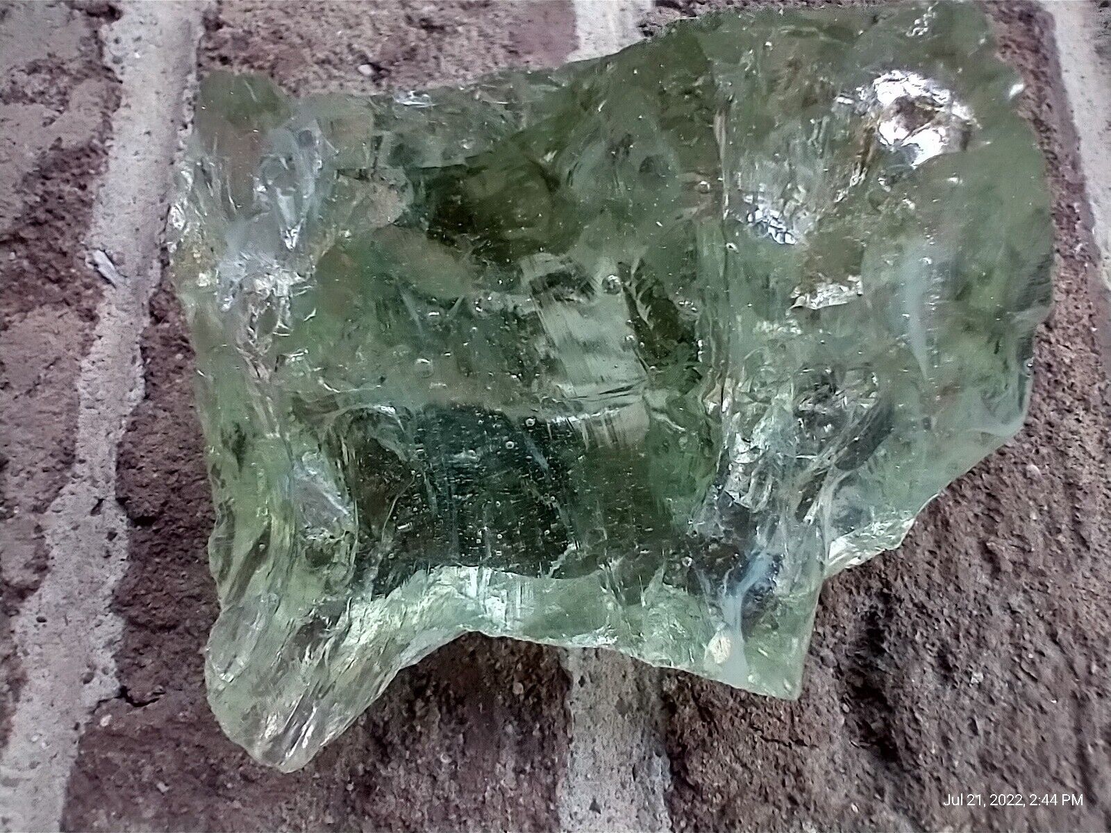 Lemurian Etherium King of Solomon from Sacred Land Andara Crystal 288 Grams
