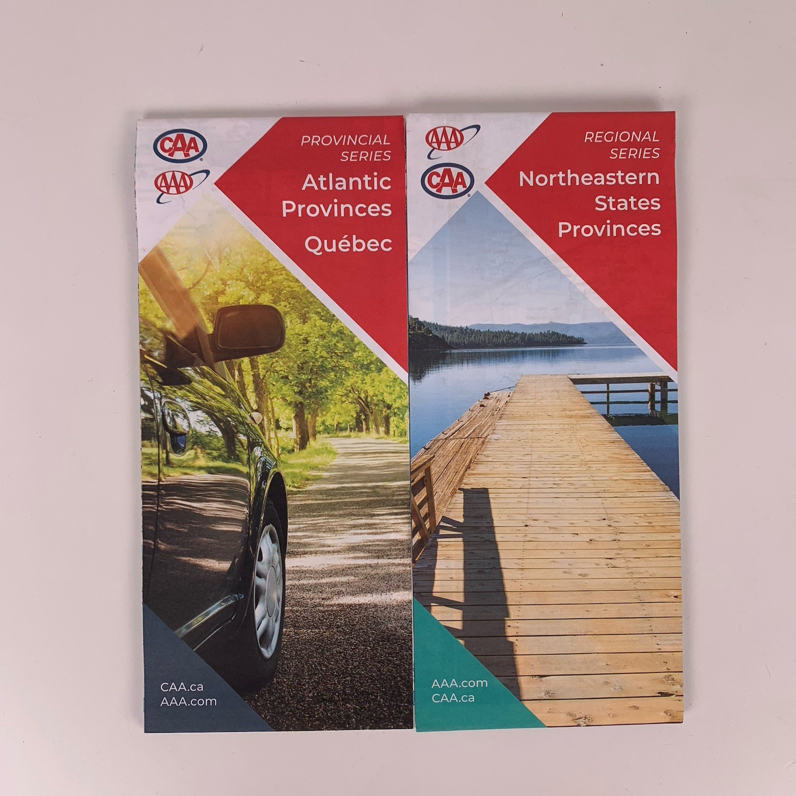 AAA/CAA Atlantic Provinces Quebec & NE States Provinces Road Map 2021 NEW