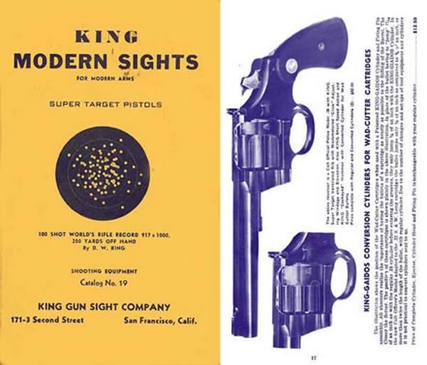 King 1939 Gun Sights Catalog #19