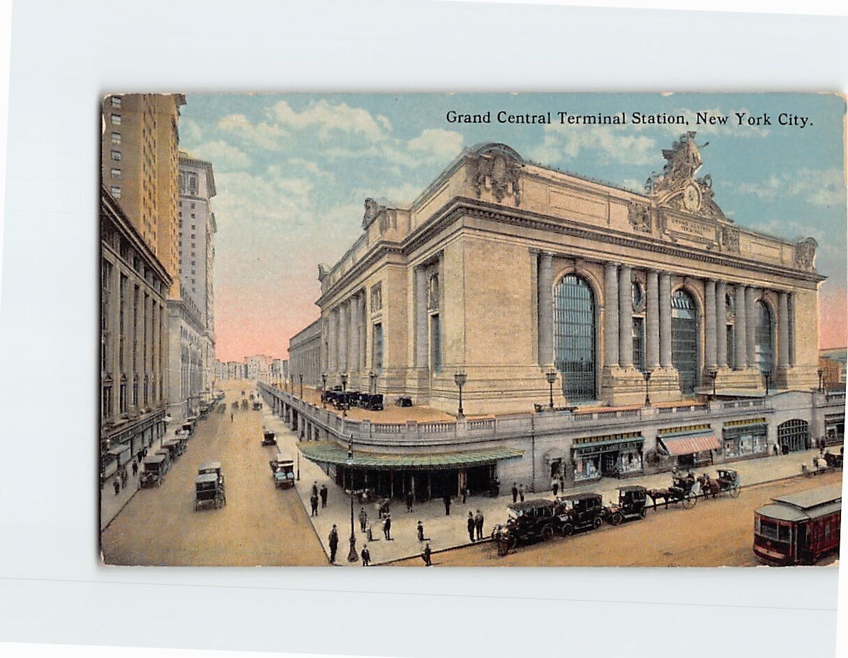 Postcard Grand Central Terminal Station New York City New York USA