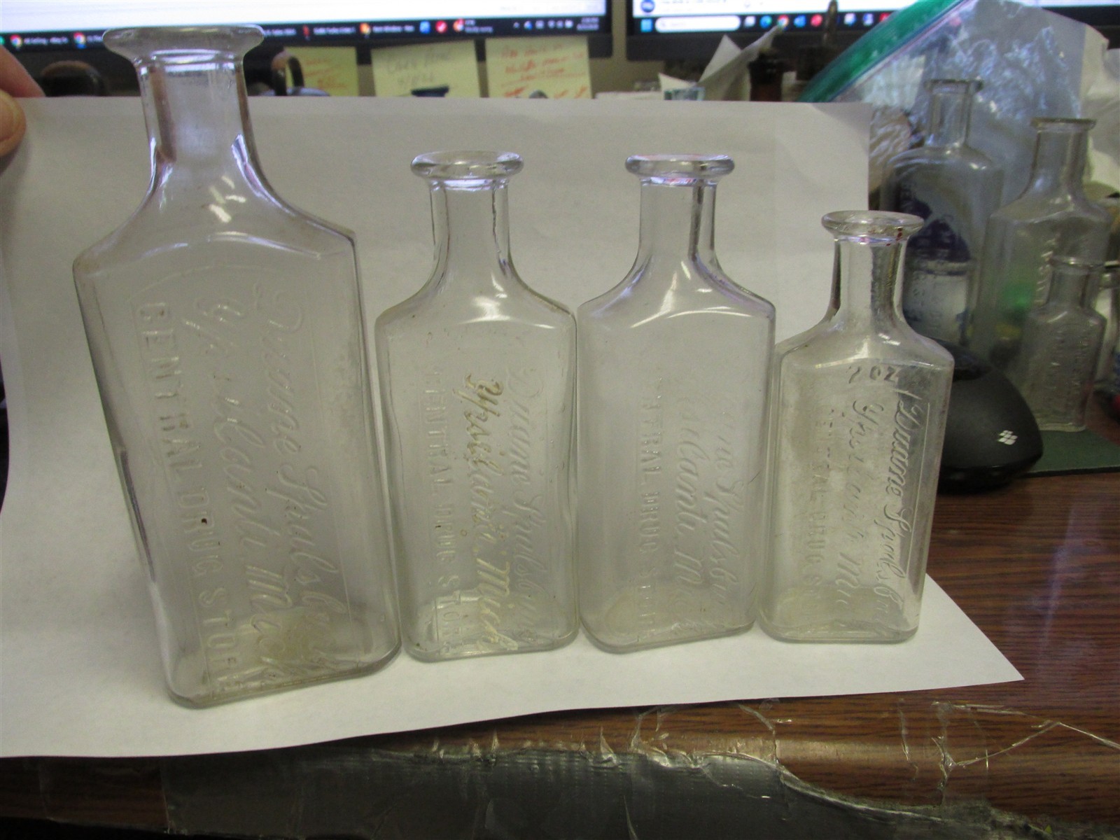 Ypsilanti, Mich. Duane Spalsbury Central Drug Store 4 bottles MICHIGAN MI