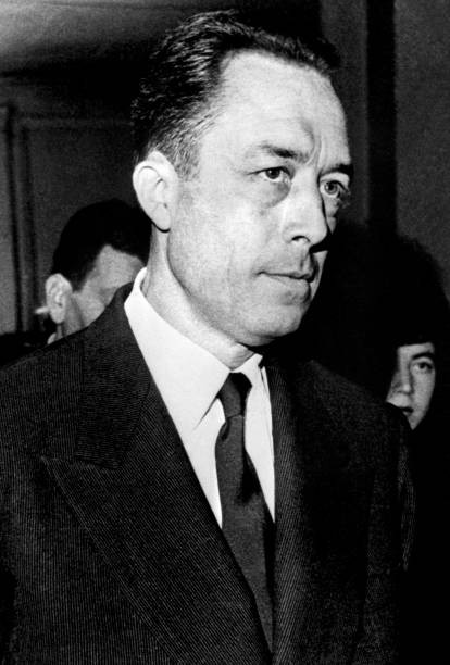 An undated picture of French philosopher Albert Camus Historic 1960s Old Photo