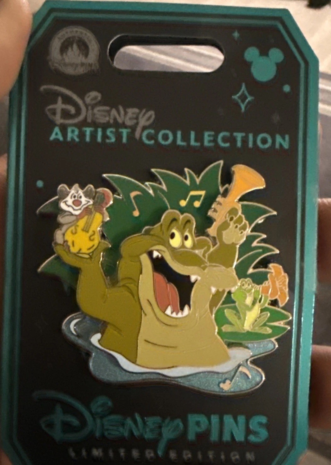 2026 Disney Artist Collection The Princess and The Frog Louis LE 4000 Pin
