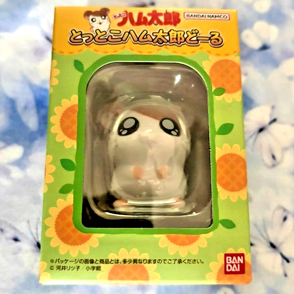 Bandai Hamtaro Flocking Flocky Mini Figure Hamu Taro New in Box + Sealed Japan Bandai Hamtaro Flocking Flocky Mini Figure Hamu Taro New in Box + Sealed Japan