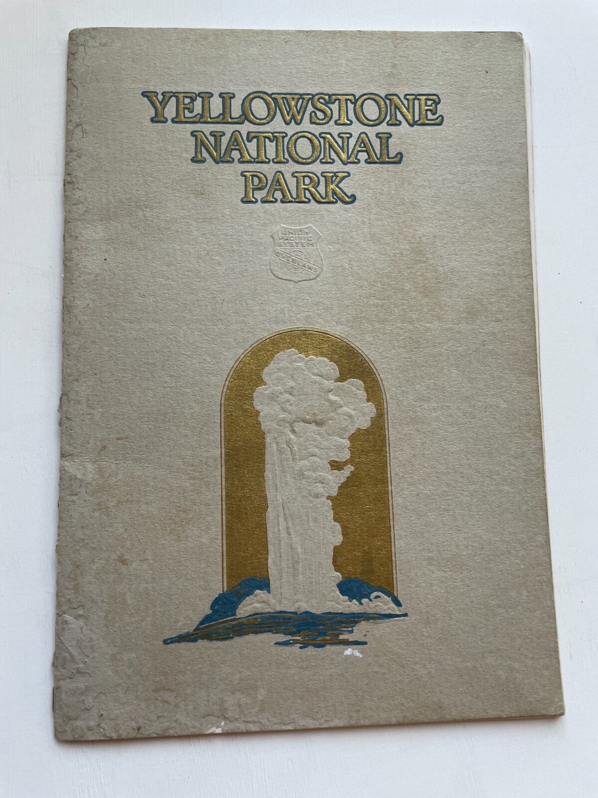 1926 Yellowstone National Park Picture Book - Geyserland by Union Pacific Railro