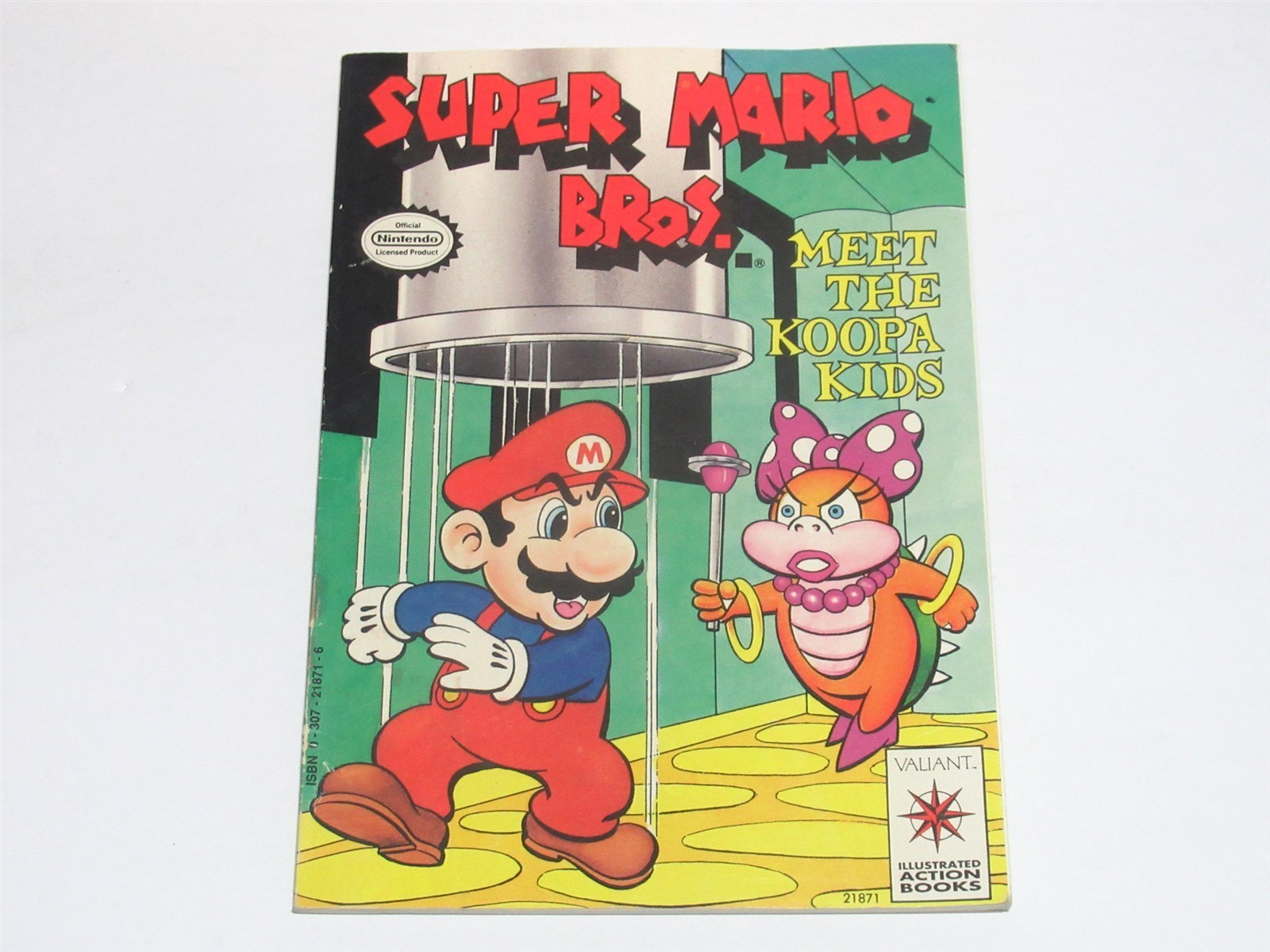 Vtg 1991 Nintendo Super Mario Bros Meet The Koopa Kids Valiant Comic Book
