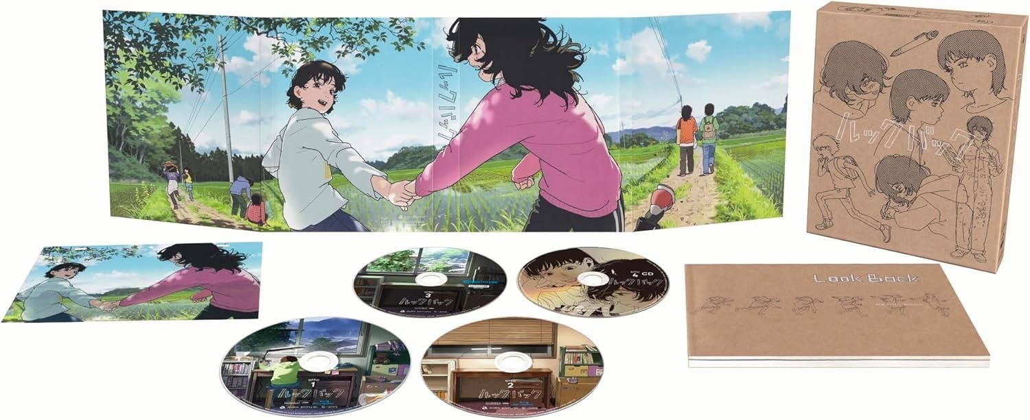 Look Back UHD Blu-ray CD First Press Limited Edition Anime in Japanese NEW Look Back UHD Blu-ray CD First Press Limited Edition Anime in Japanese NEW