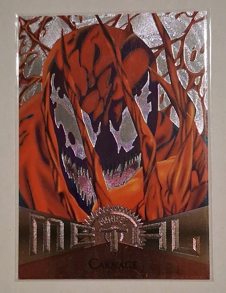 1995 Marvel Metal Silver Flasher Carnage