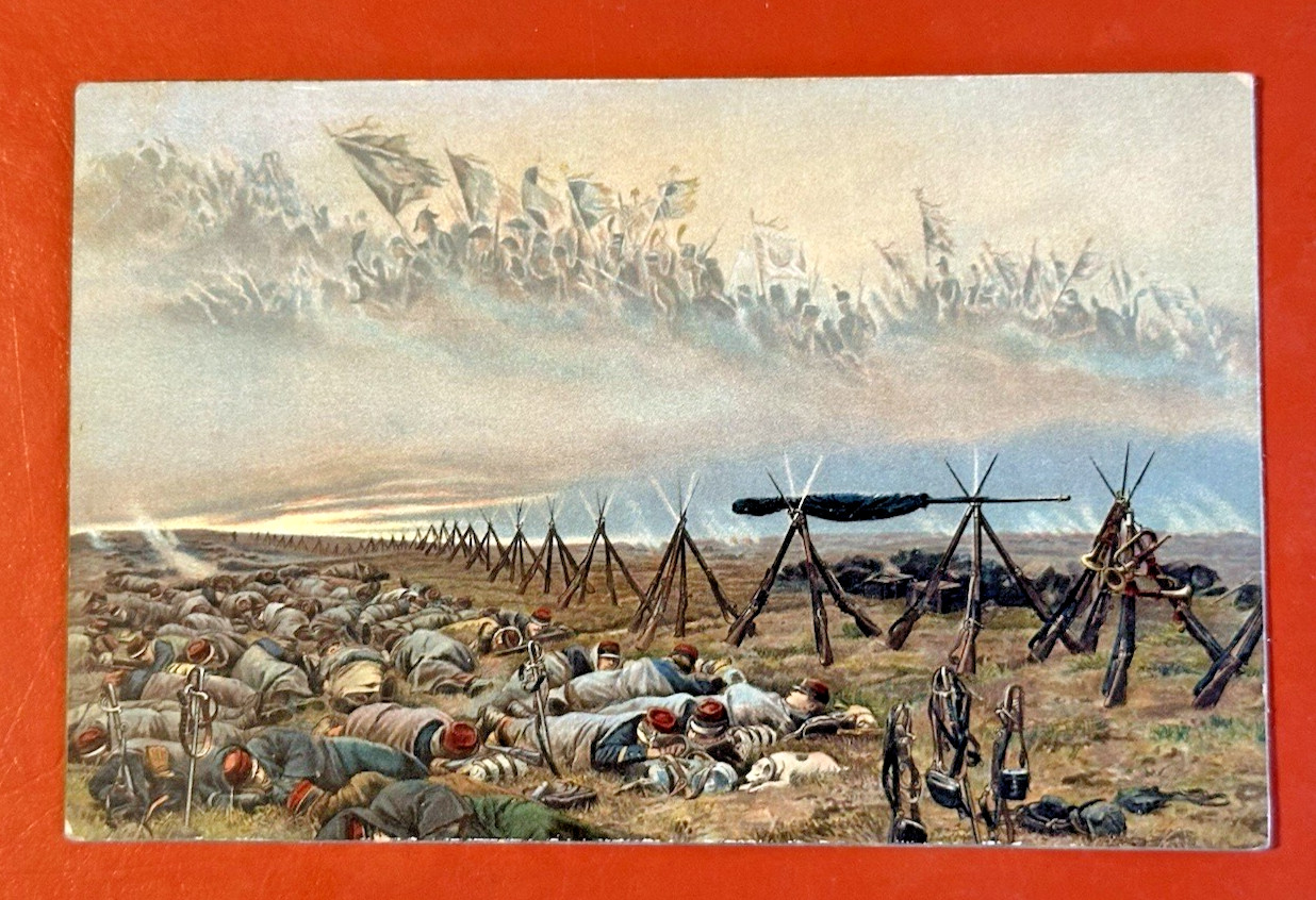 LE REVE ~Édouard Detaille FRANCE ~UNUSED VINTAGE ART POSTCARD  (The Dream)