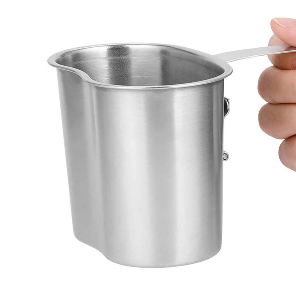 2pcs 1000ml 600ml Stainless Steel Military Canteen Cup Set With Cover Bag F FSBK