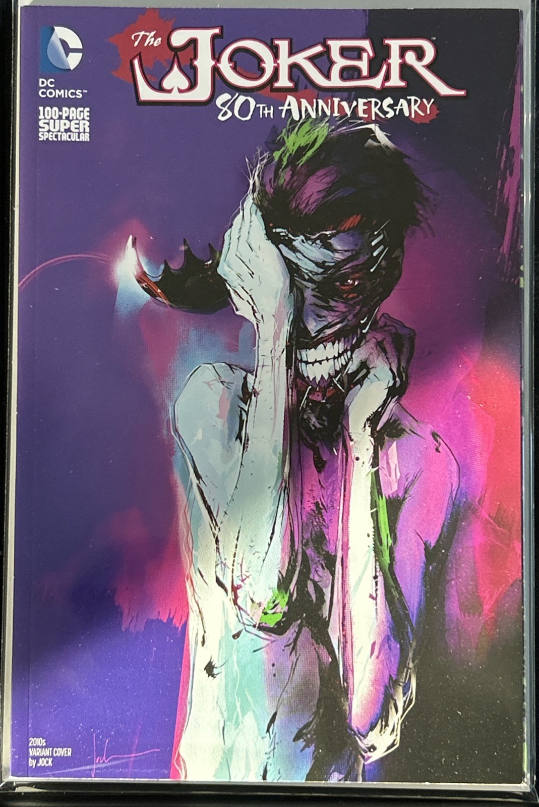 The Joker 80th Anniversary 100-Page Super Spectacular #1 2010s Variant Cover by The Joker 80th Anniversary 100-Page Super Spectacular #1 2010s Variant Cover by