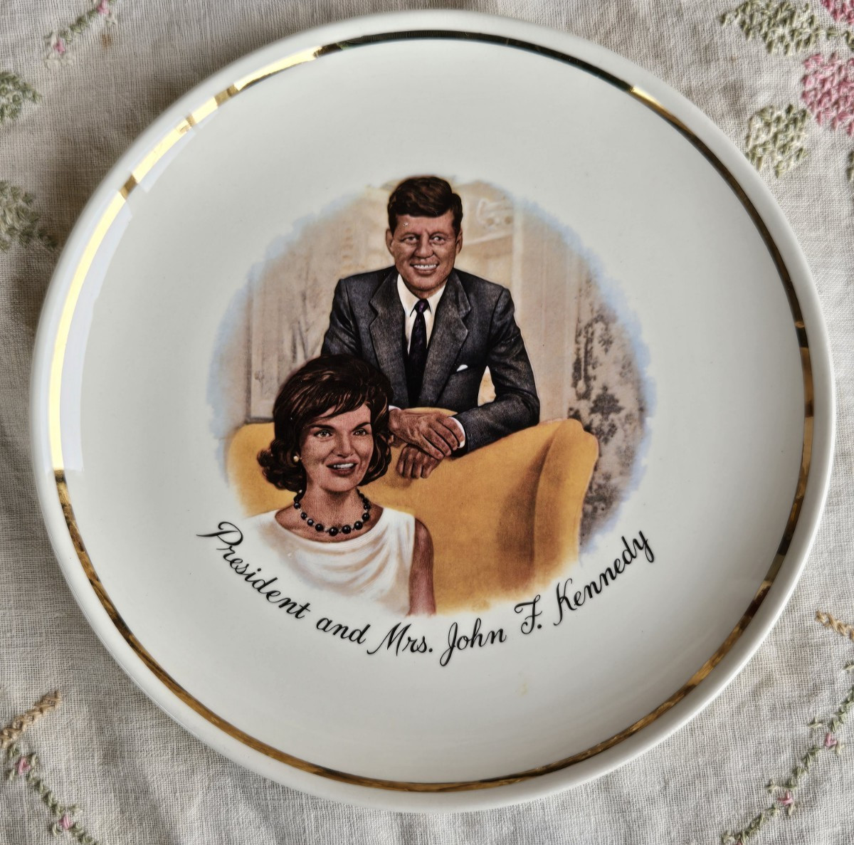 c.1961-63 President and Mrs. John F. Kennedy 9\