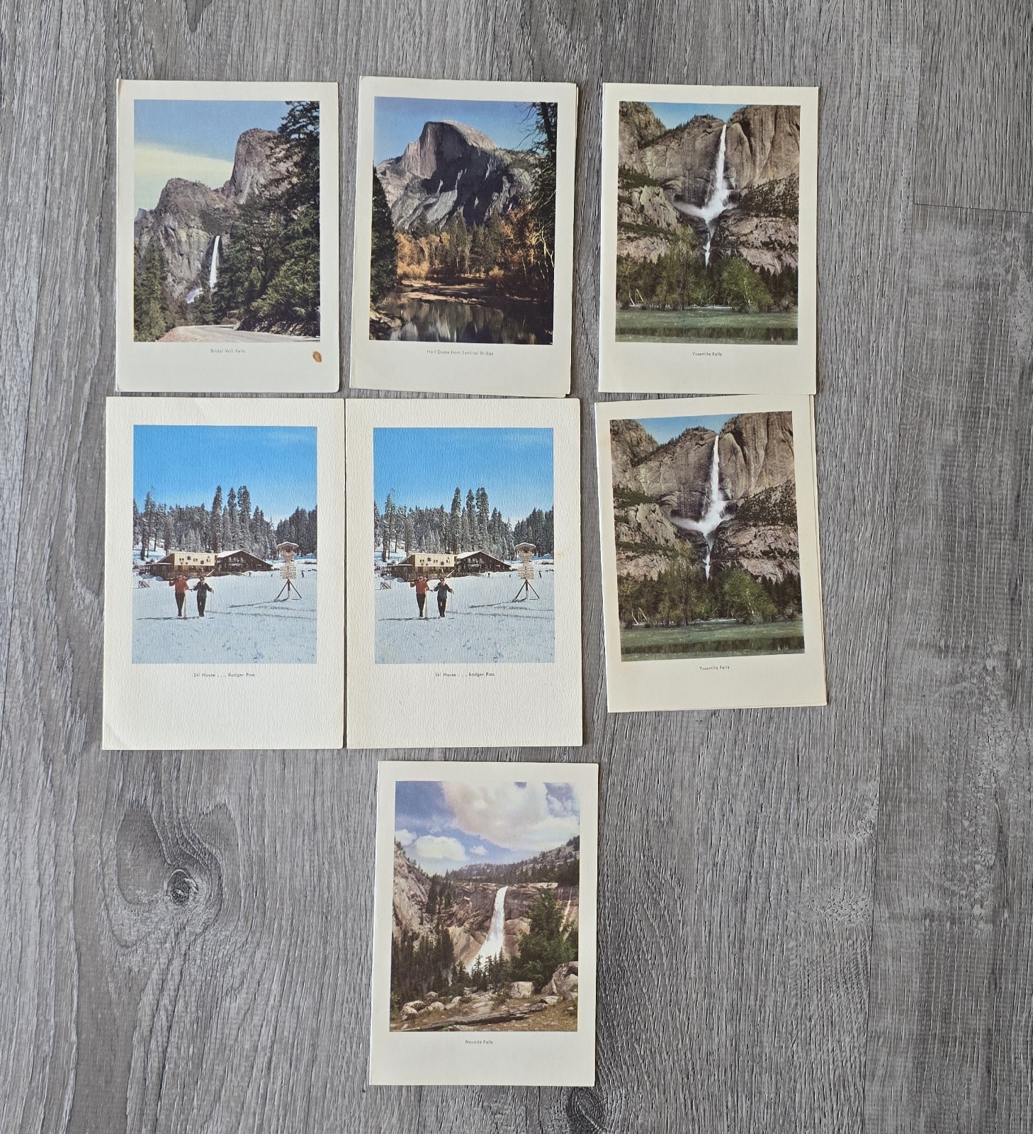 7 Camp Curry Breakfast Luncheon Dinner Menus Yosemite park 