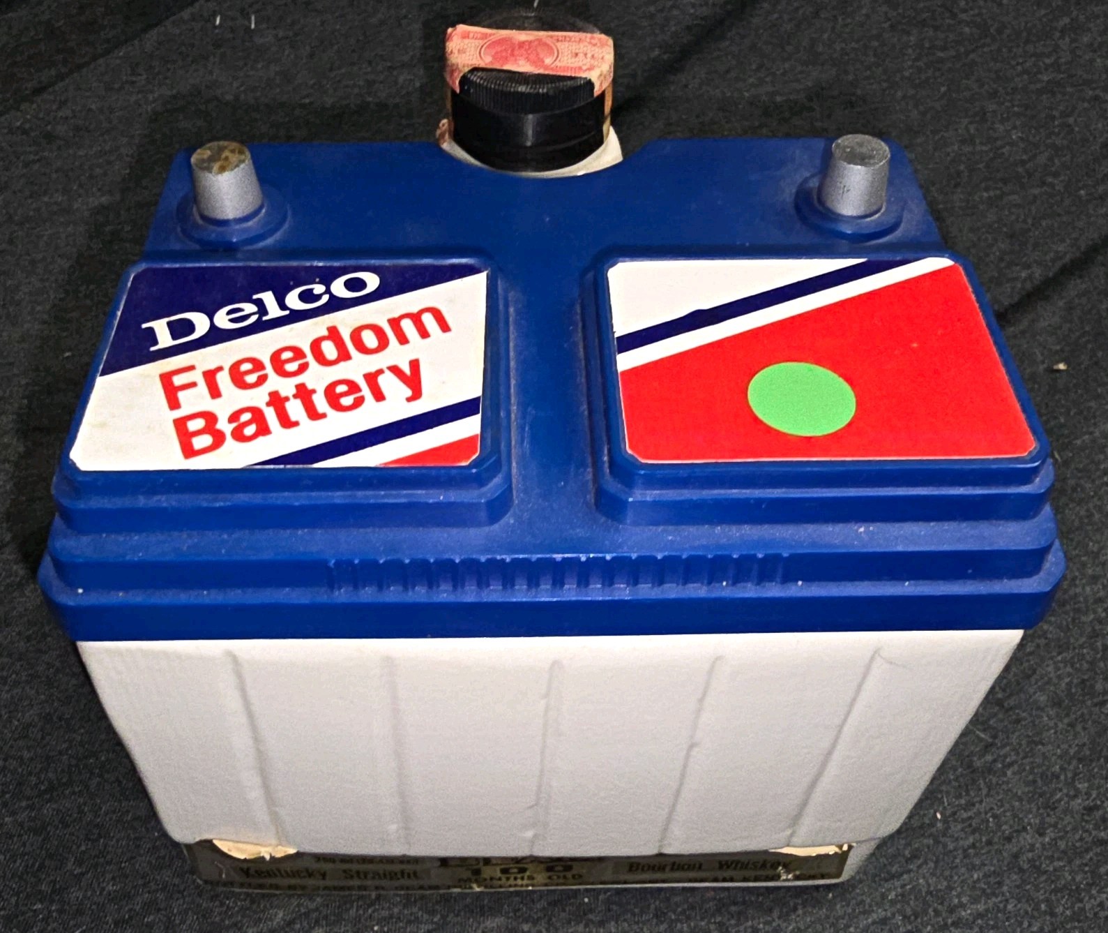 1978 Jim Beam Delco Freedom Battery Decanter Regal China C Miller Vintage GM