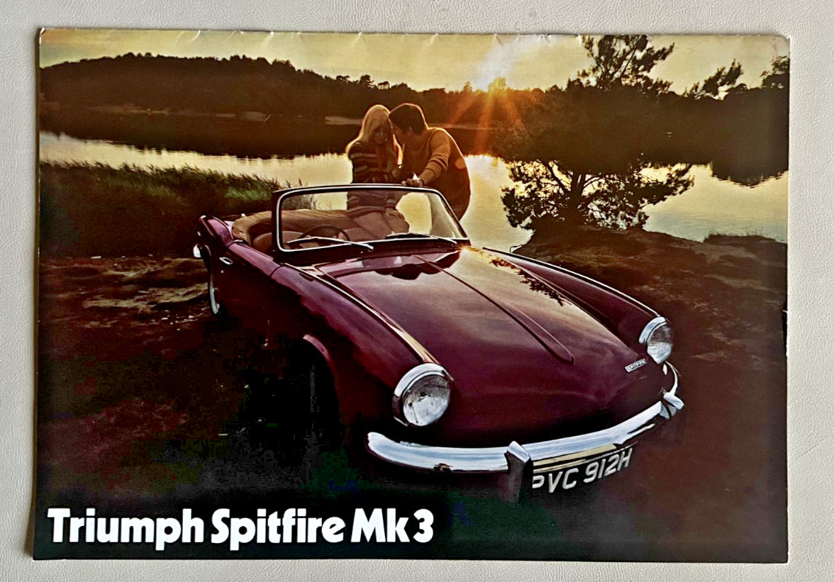 Trumph Spitfire Mk3 1968 UK Brochure
