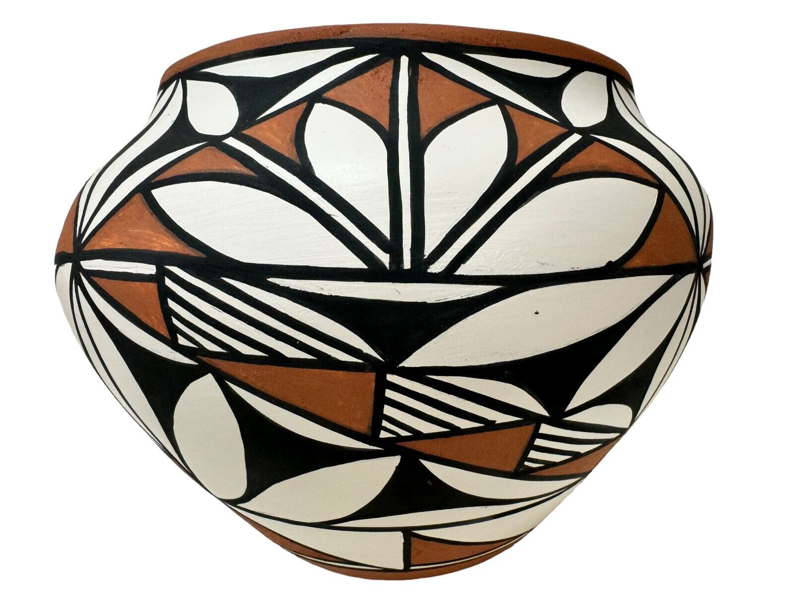 Native American Pottery Vase Laguna Indian Southwestern Home Decor