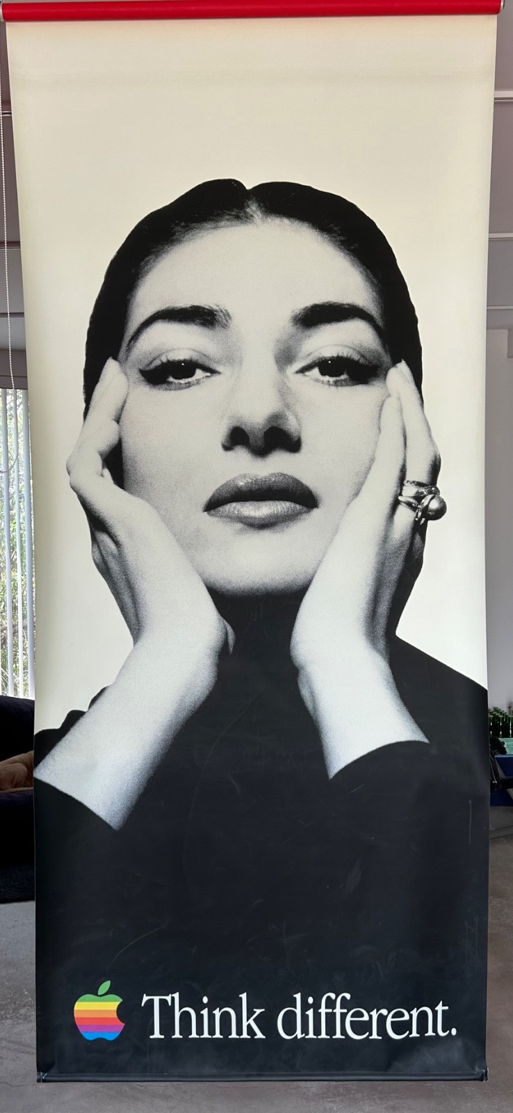 Original Apple Think Different Vinyl Banner 118\