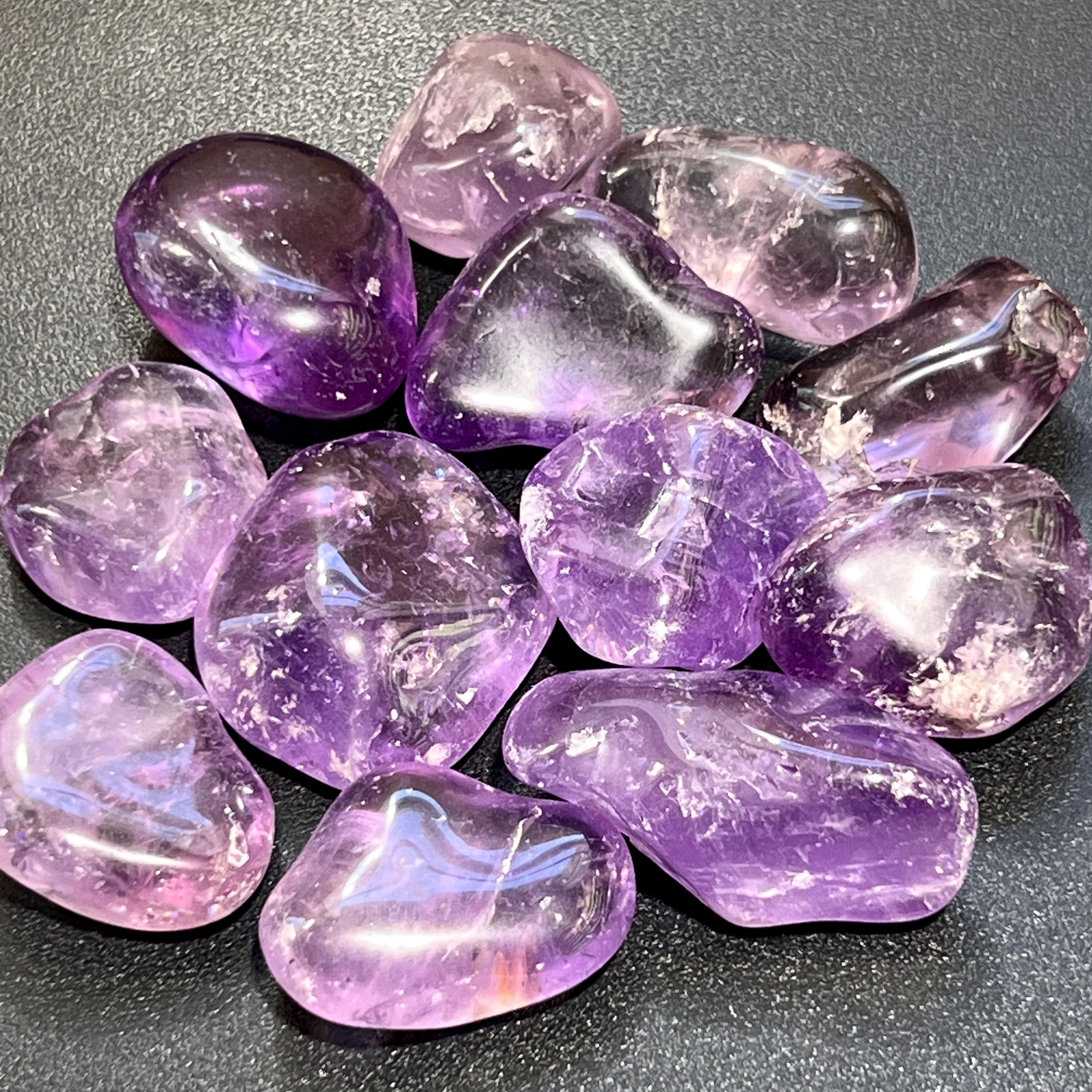Large Purple Amethyst Crystal Tumbled (By The Piece Or Pound) Wholesale Large Purple Amethyst Crystal Tumbled (By The Piece Or Pound) Wholesale