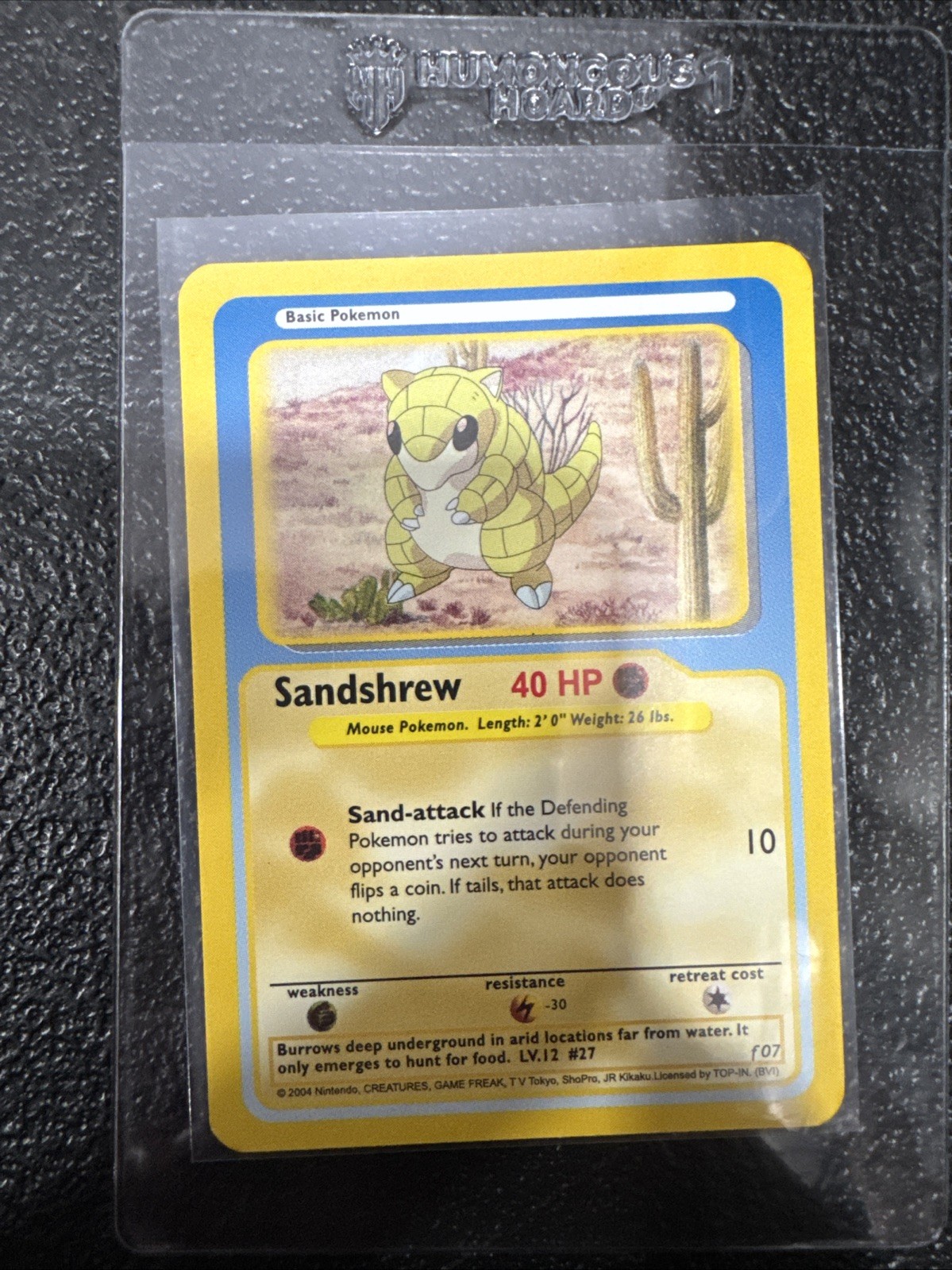 Sandshrew Funskool Pokemon India single card