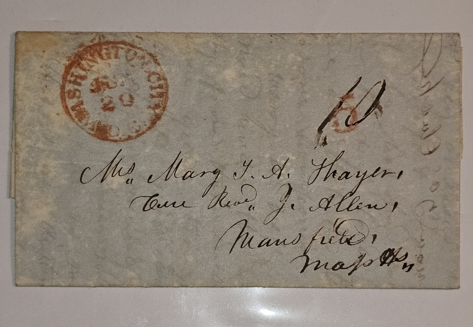 1852 Letter on John L. Dagg\'s Illness | Rev. Charles Dagg | Baptist History...
