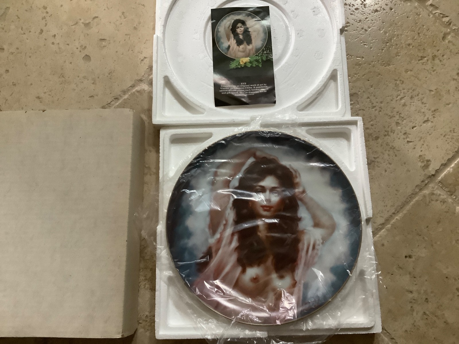 Hackett American Collectors Co. Classical American Beauties “Eve” 10” Plate 1981