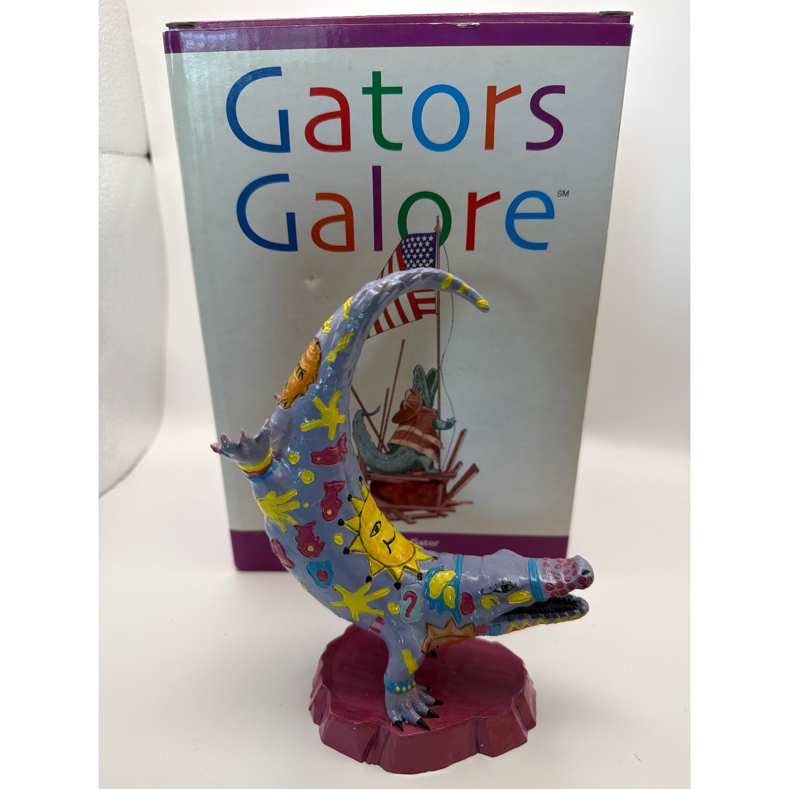 Gators Galore 2002 Sunshine Gator-mind Figurine Limited Edition Celestial Sun 7\