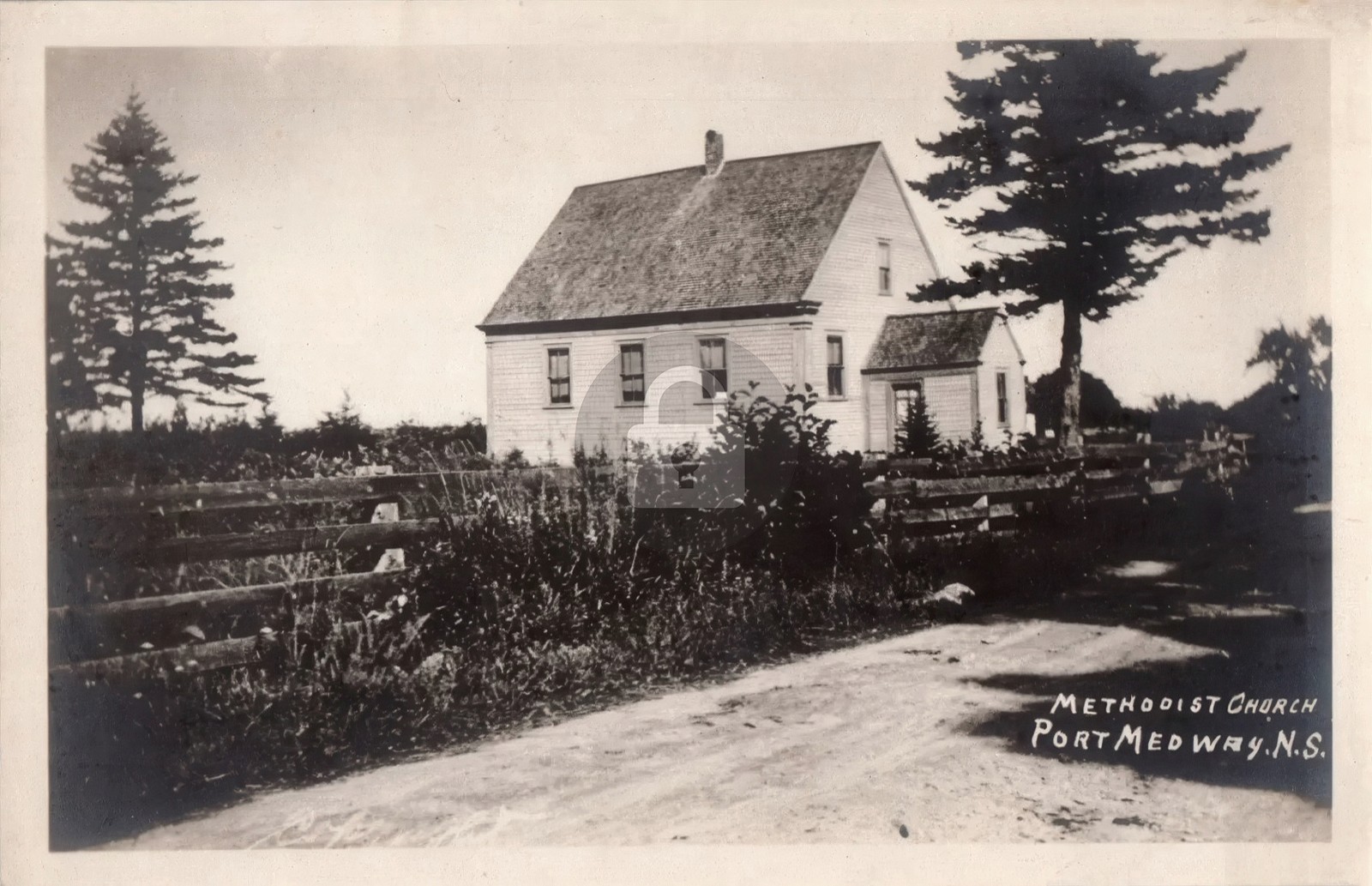 Nova Scotia Canada Methodist Church Port Medway c1930\'s RPPC Photo Postcard COPY Nova Scotia Canada Methodist Church Port Medway c1930\'s RPPC Photo Postcard COPY