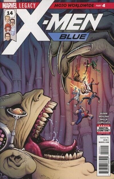 X-Men: Blue (2017) #14 VF. Stock Image
