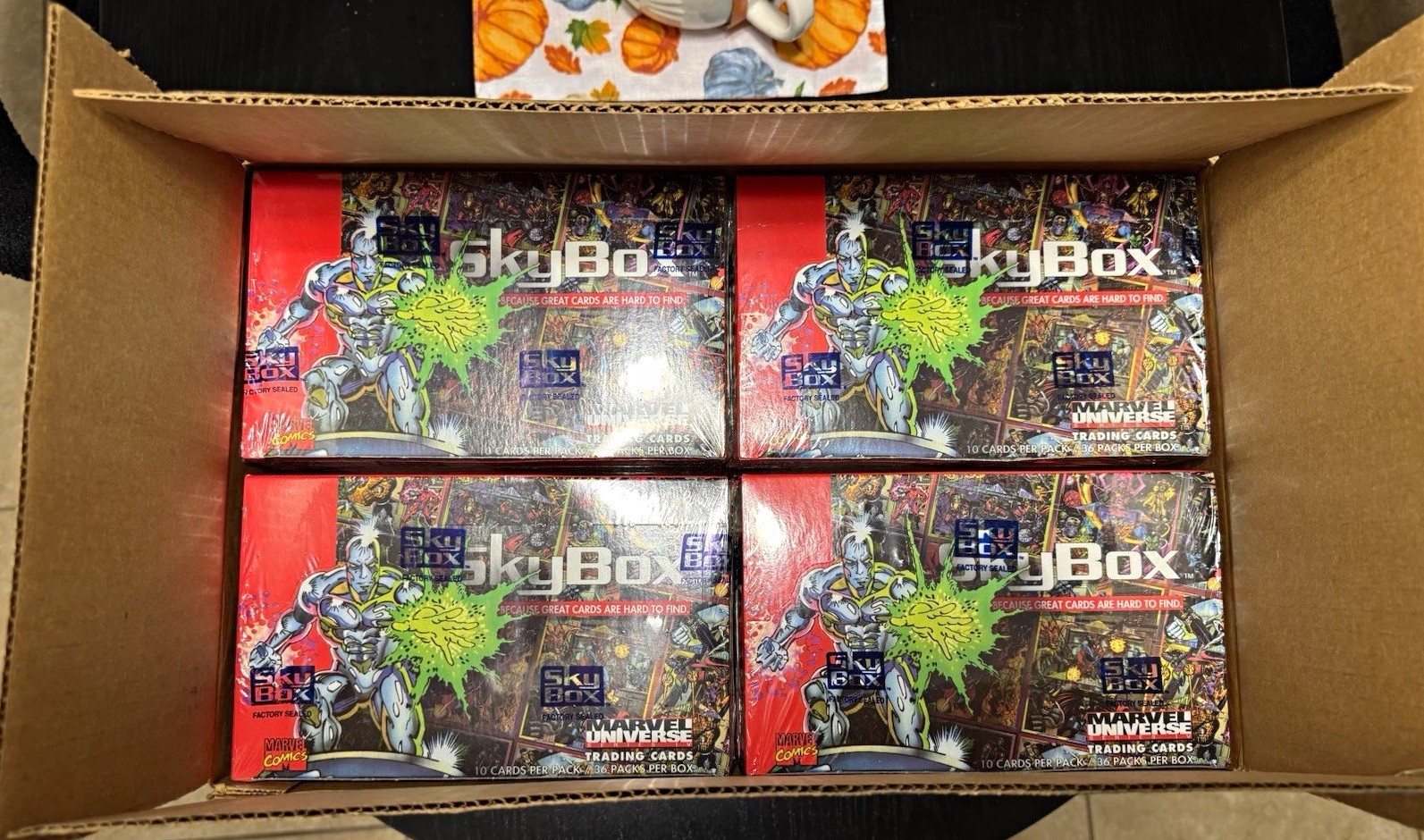 (1) Sealed Box of 1993 Skybox Marvel Universe Series 4 Factory From A Fresh Case
