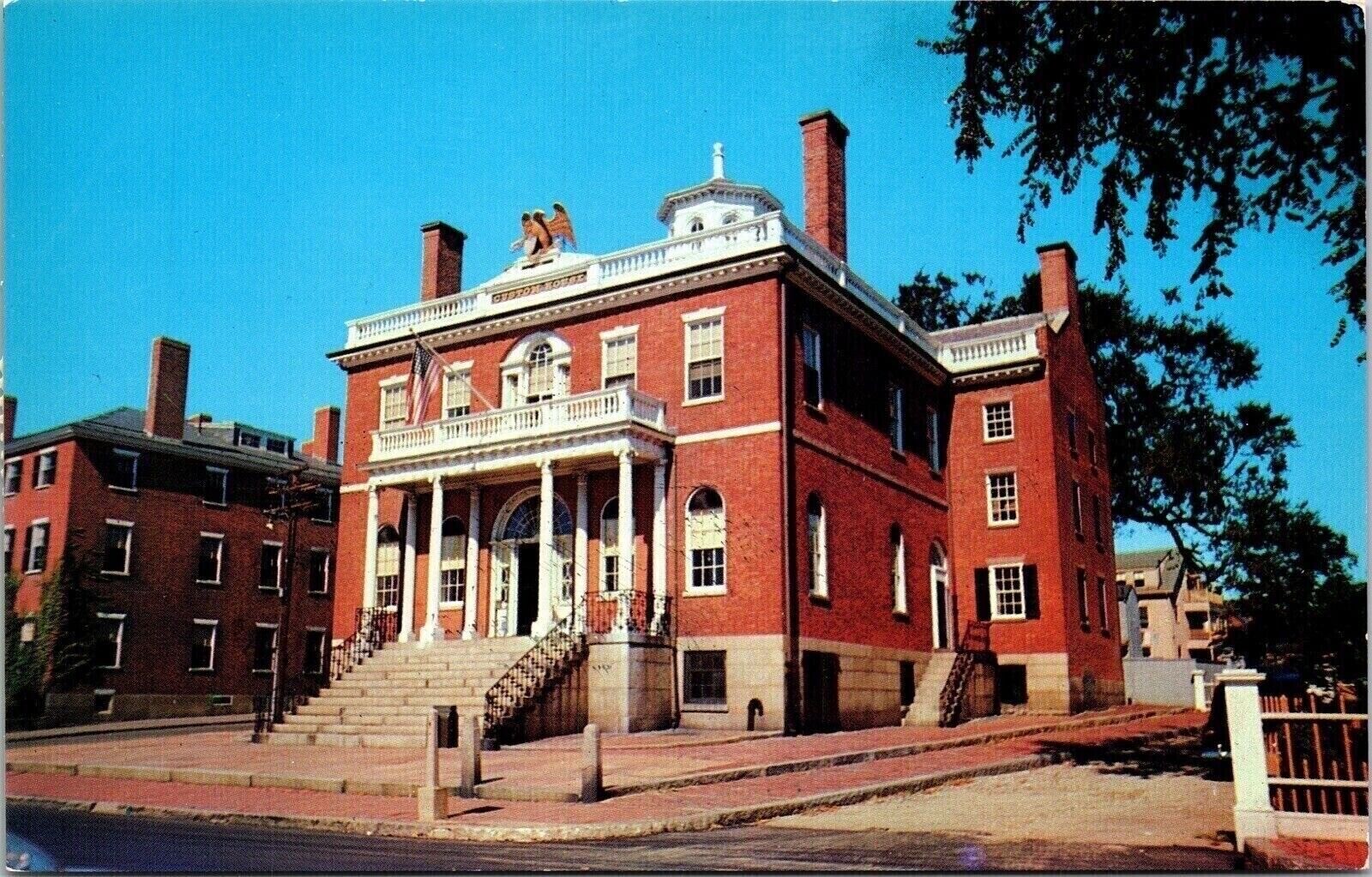 Customs House Nathanial Hawthorne Dexter Press Cancel 1988 Pm Postcard