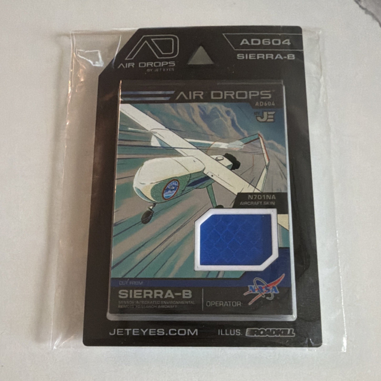 Jet Eyes NASA Air Drops Sierra-B AD604 Aircraft Skin