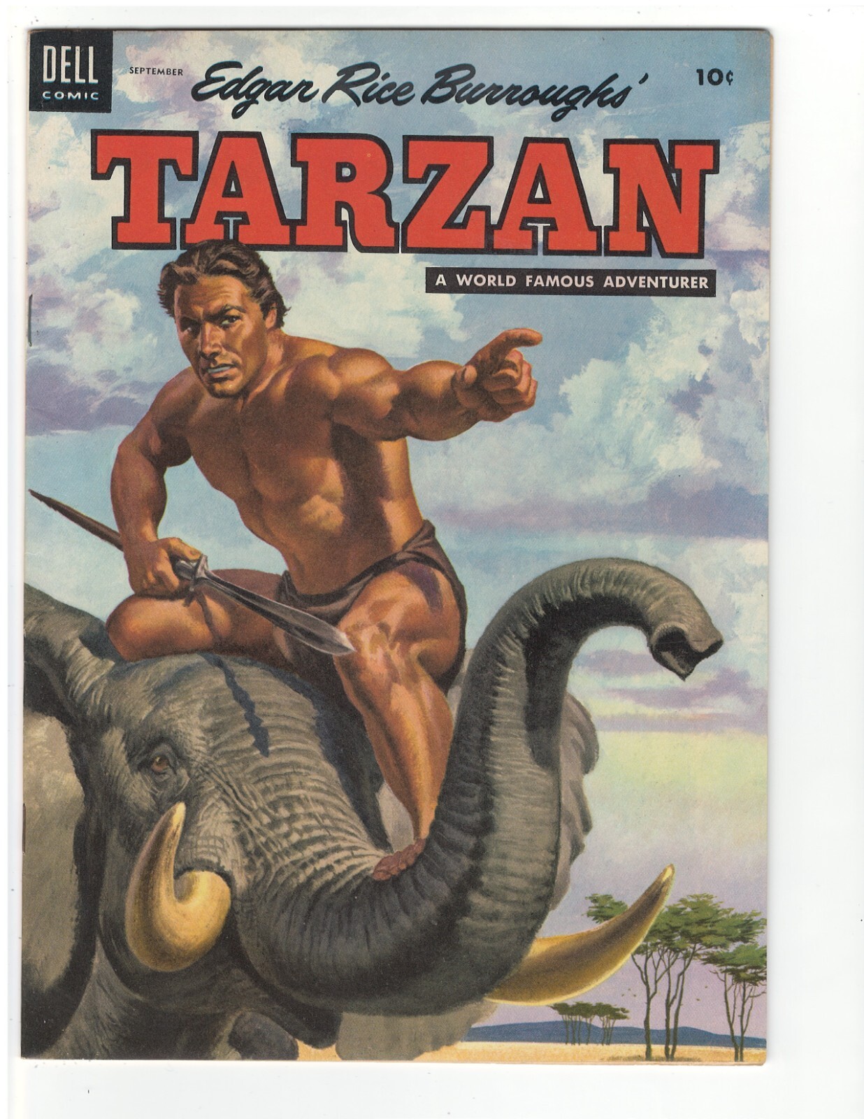 TARZAN 60 ( 1954 ) THE BOLAS OF MONGAS. NO RESTORATION. NM