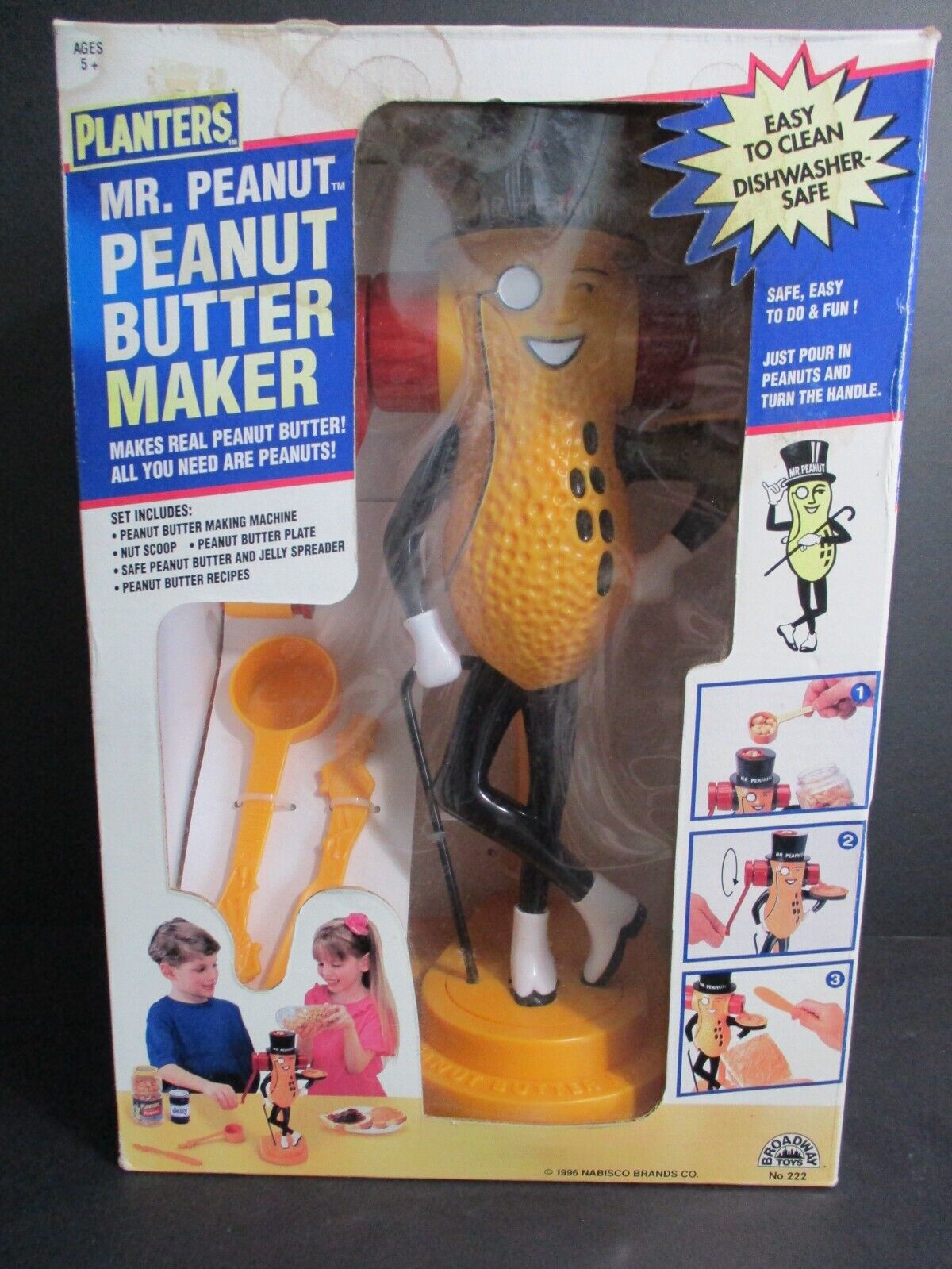 Vintage 1996 Planters Mr Peanut Peanut Butter Maker NIB