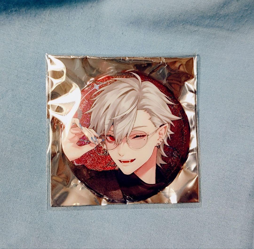 NIJISANJI Zoff Collaboration Can Badge Kuzuha Hologram Specification