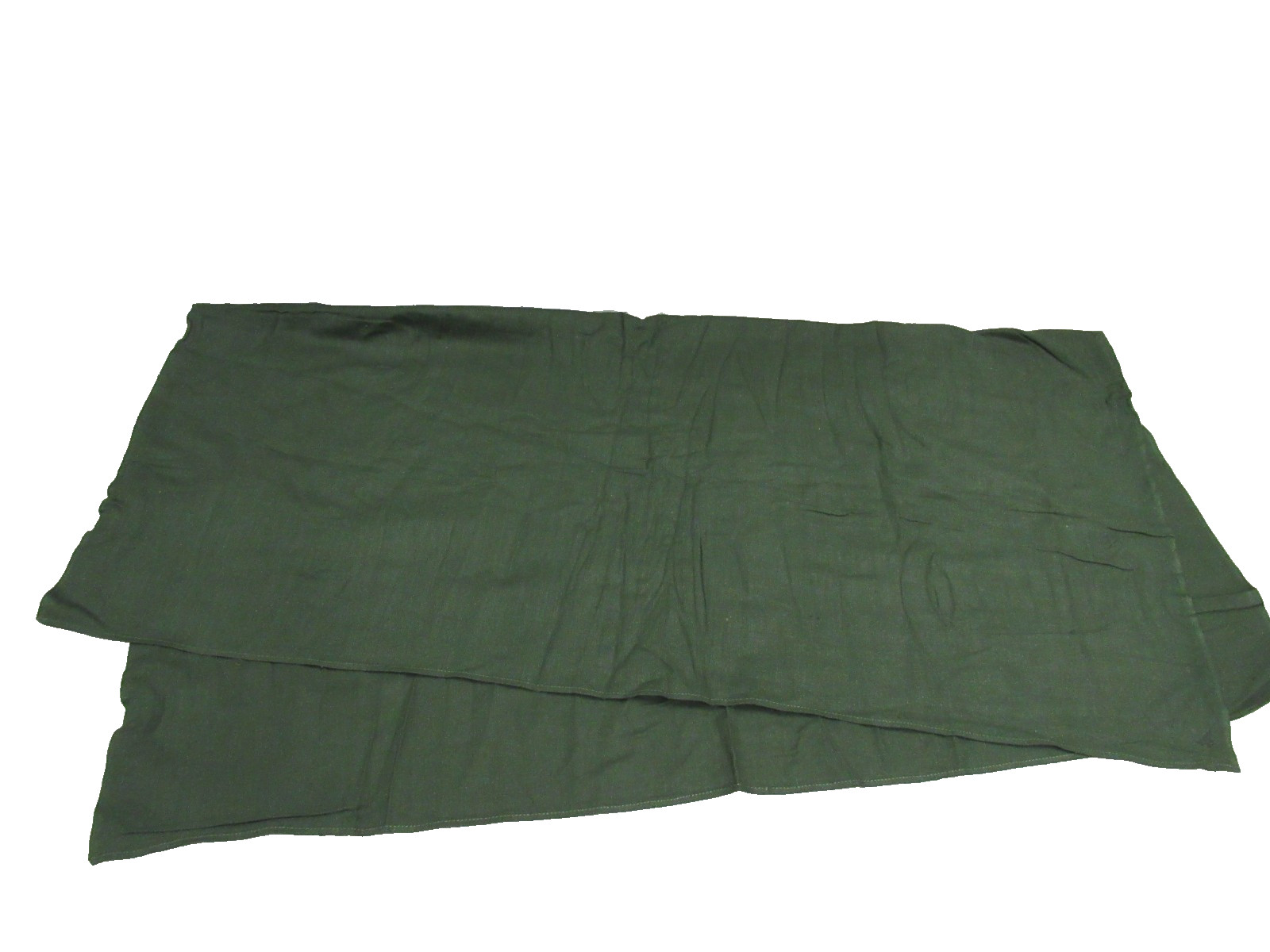 Swedish Military OD Head Wrap Scarf Neckerchief Bandana Triple Crown Marked NOS