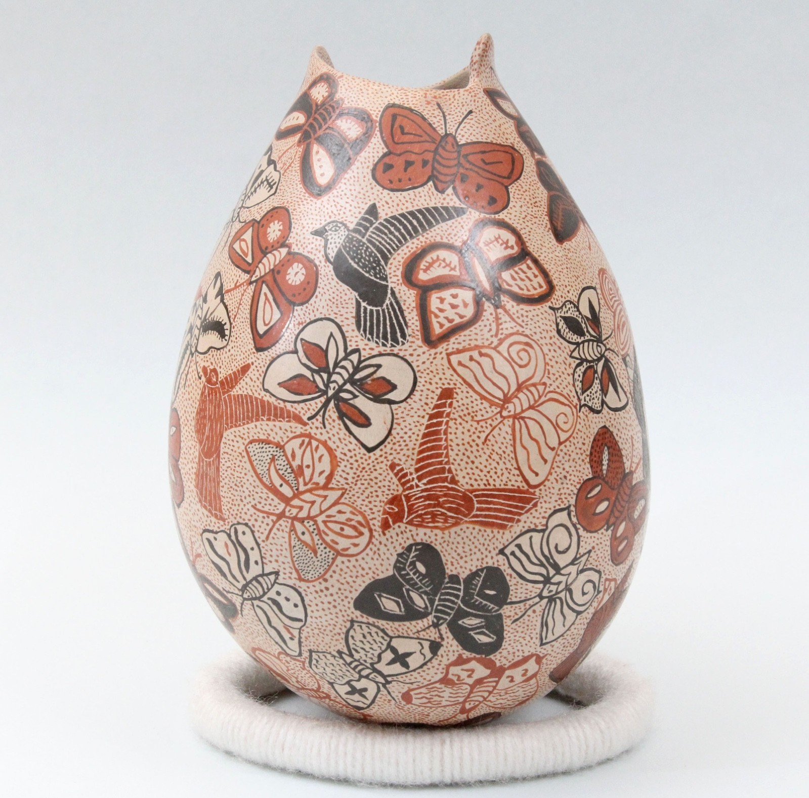 Mata Ortiz Pottery Signed Gaby Dominguez 7.5\