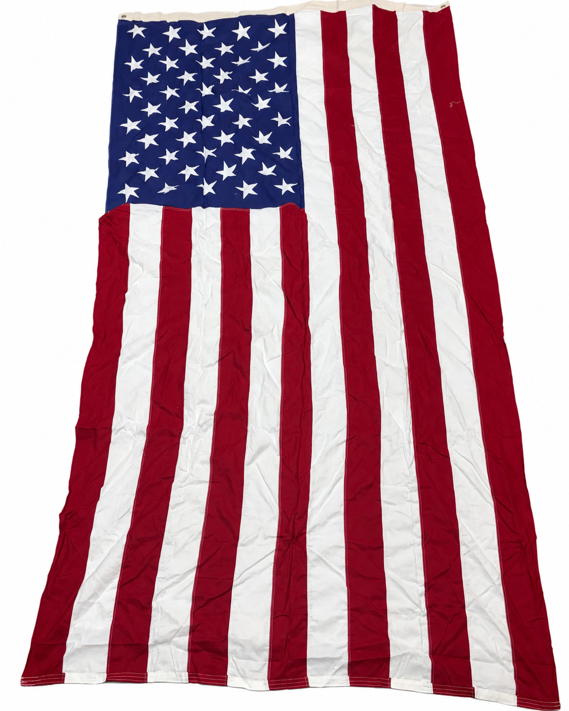 Vintage Valley Forge BEST USA Flag 50 Star 100% Cotton Bunting 56x112.5 Stripes