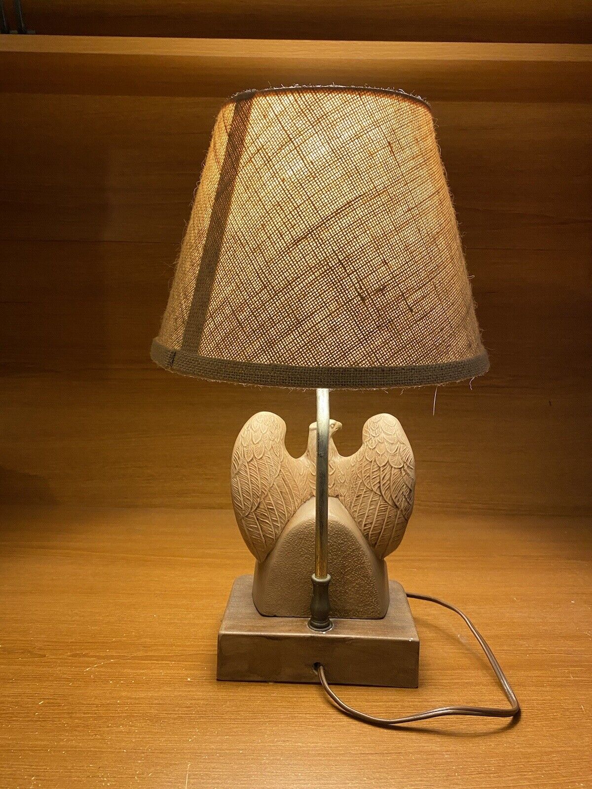 Vintage Eagle Lamp