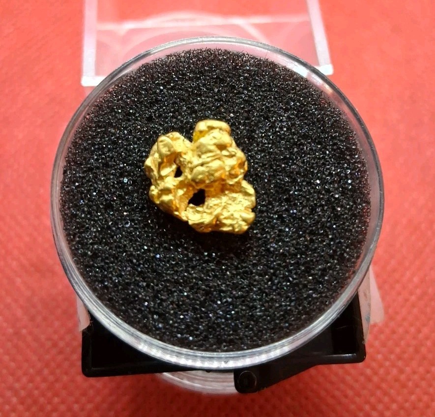 Genuine Gold Nugget From Kansas Twister Paydirt 2.347g 