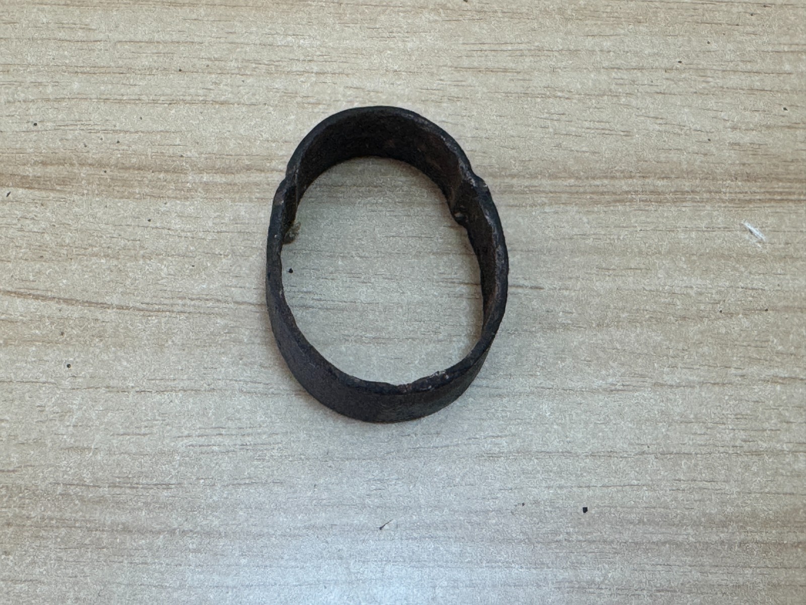 Original Civil War 1862 US BRIDESBURG Musket Lower Barrel Band