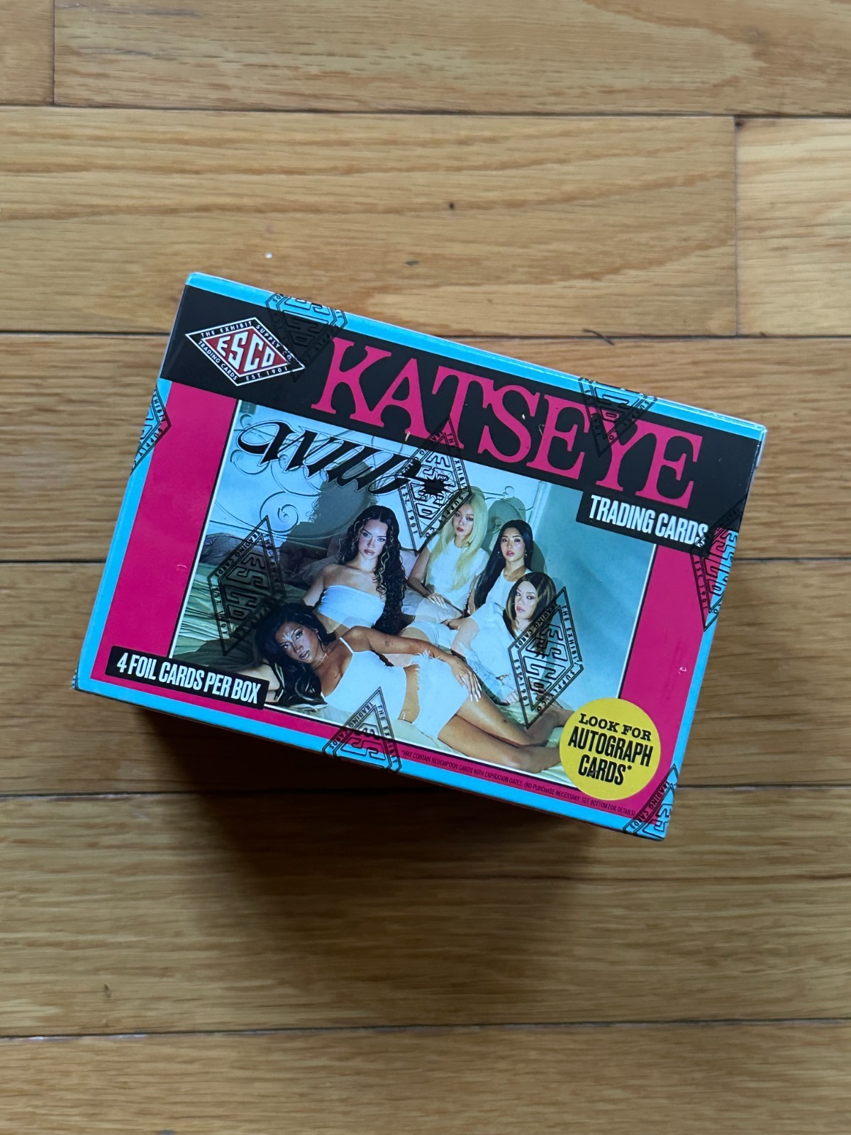 KATSEYE Trading Cards Booster Box WILD ESCO **Unopened** New Sealed