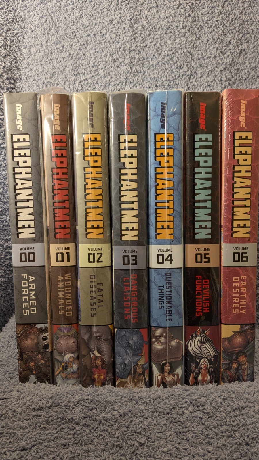 Elephantmen Vol. 00-06 Hardcover Lot, image Comics, MATURE READERS ONLY Elephantmen Vol. 00-06 Hardcover Lot, image Comics, MATURE READERS ONLY
